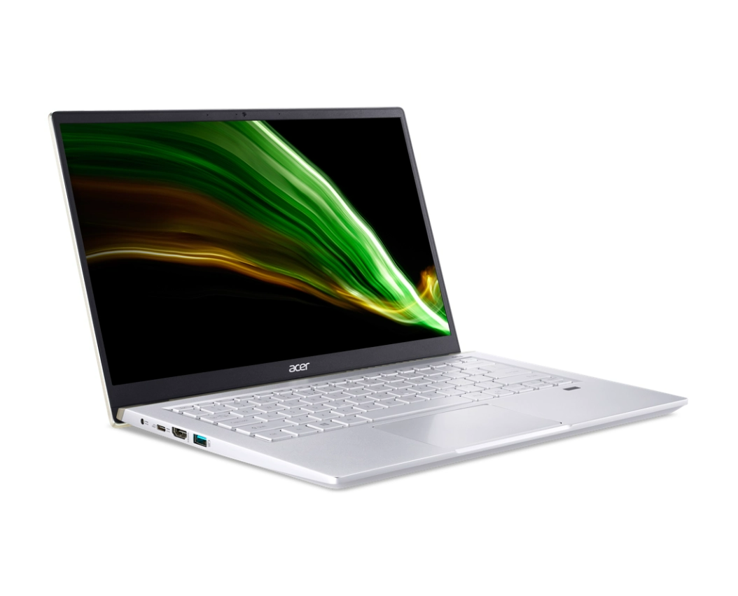 Acer Swift X Sfx14-41g-R0s Creator Ryzen 5 5600u 8gb 512gb Ssd 14"  Fhd (1920x1080) Nvidia Rtx 3050 ,Wi Fi 6 , Backit Kb W10h - Nx.Au6aa.001