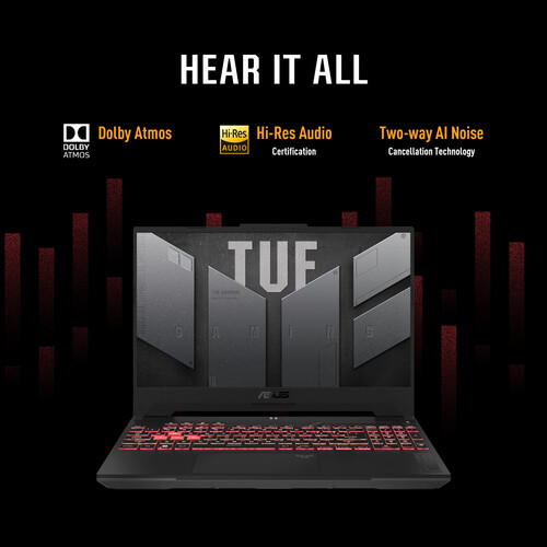 Asus Tuf Gaming A15  Amd Ryzen 9 7940hs 4.0ghz 16gb 1tb Ssd 15.6" 144hz Fhd (1920x1080) / Nvidia *Rtx 4060 8gb* / Gray /  Platinum Collection / Backlit English Kb Win11h - Fa507xv-Ms94