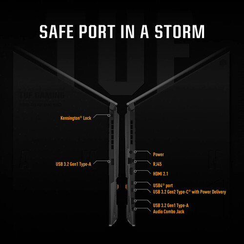 Asus Tuf Gaming A15  Amd Ryzen 9 7940hs 4.0ghz 16gb 1tb Ssd 15.6" 144hz Fhd (1920x1080) / Nvidia *Rtx 4060 8gb* / Gray /  Platinum Collection / Backlit English Kb Win11h - Fa507xv-Ms94