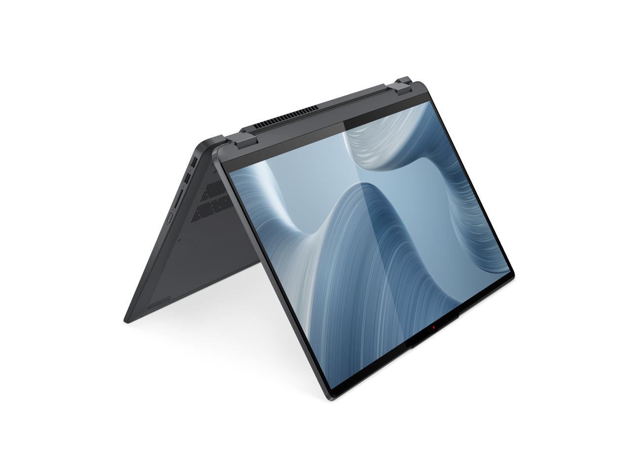 Lenovo Flex 5 16iau7 2-In-1 Convertible Core I7-1255u 16gb 512gb Ssd 16" Touch 2.5k (2560x1600) / Fp Reader / Storm Grey / Backlit Keyboard/Eng. Kb Win 11h - 82r80002us