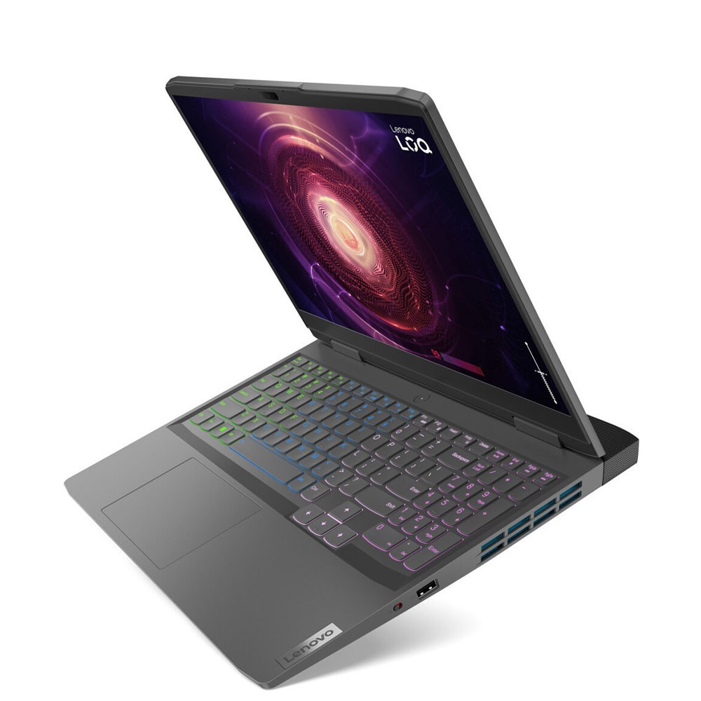 Lenovo Loq 15irh8 Gaming Core I7-13620h 16gb 512gb Ssd 15.6" 144hz Fhd (1920x1080) Ips / Nvidia *Rtx 4060 8gb* / Storm Grey / Backlit English-Arabic Kb Dos - 82xv0082dp
