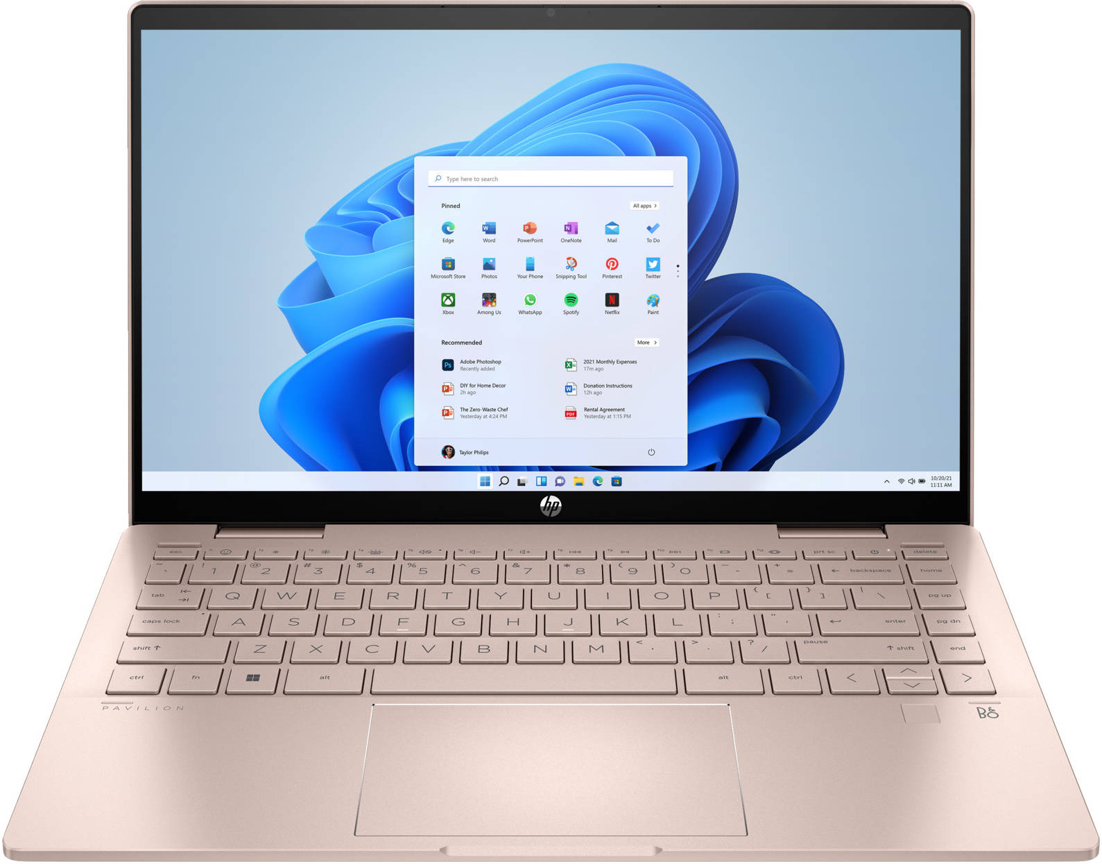 Hp Pavilion X360  Core I7-1355u 16gb 1tb Ssd 14" *Touch* Fhd Intel Iris (1920x1080)/*Silver  & Gold*/*Pen*/*Backlit English Kb* Win 11h - 742j3av-3