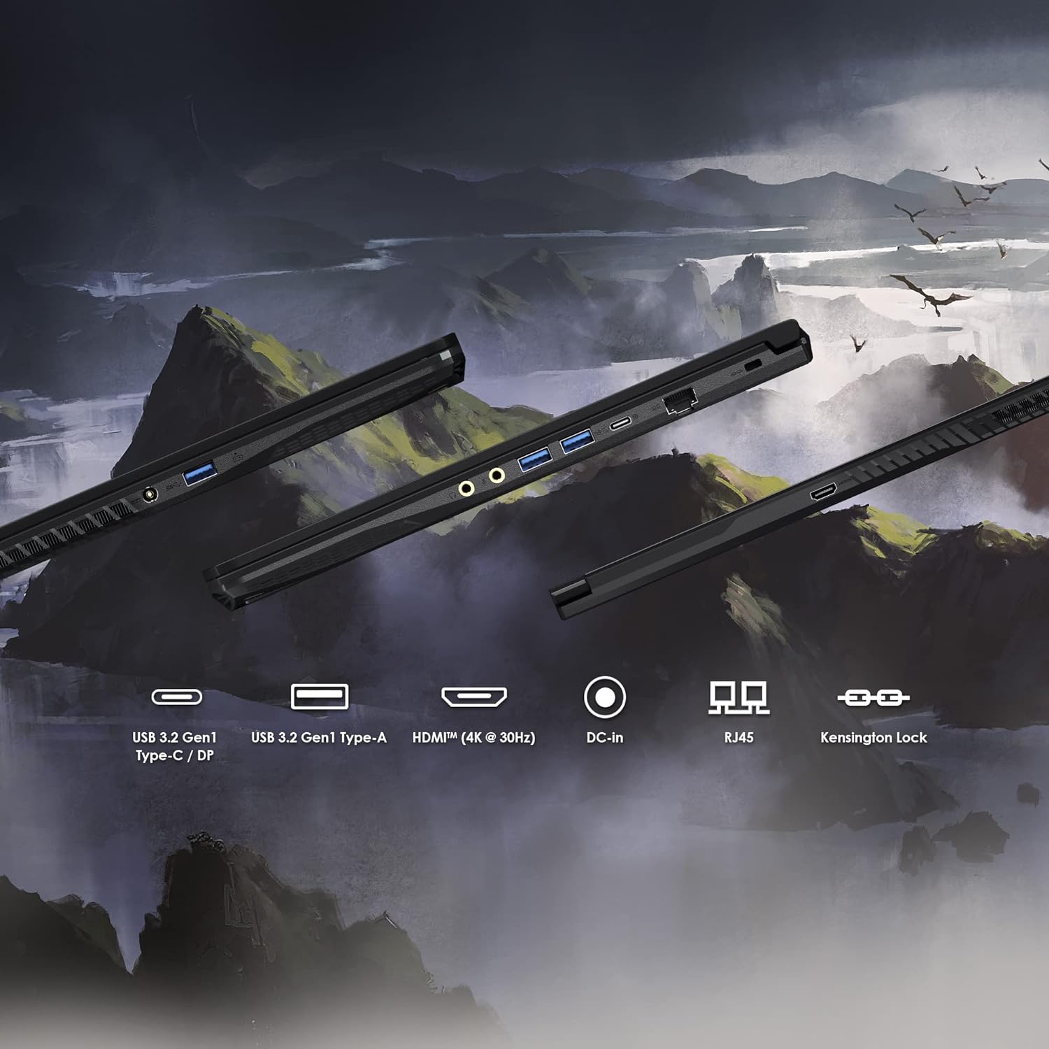 Msi Gf63 12vf-432 Core I7-12650h 16gb44 512gb Ssd 15.6" 1hz Fhd (1920x1080) / Geforce *Rtx 4060 8gb* / Black/ Backlit English Kb Dos - 9s7-16r821-432