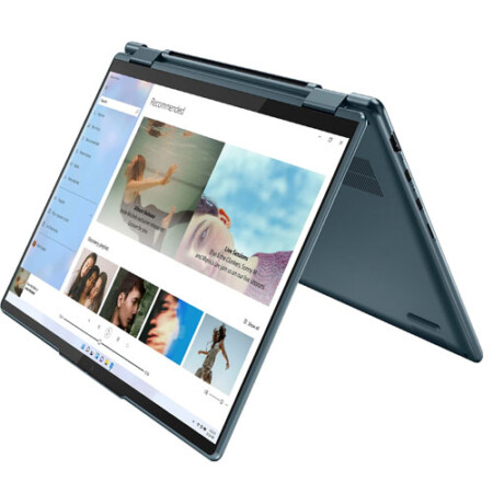 Lenovo Yoga 7 14ial7 2-In-1 Convertible Core I5-1235u Intel Evo Platform 8gb 512gb Ssd 14" Touch 2.2k (2240x1400) / Fp Reader / Storm Grey / Backlit Keyboard/Eng. Kb Win11h - 82qe000lus
