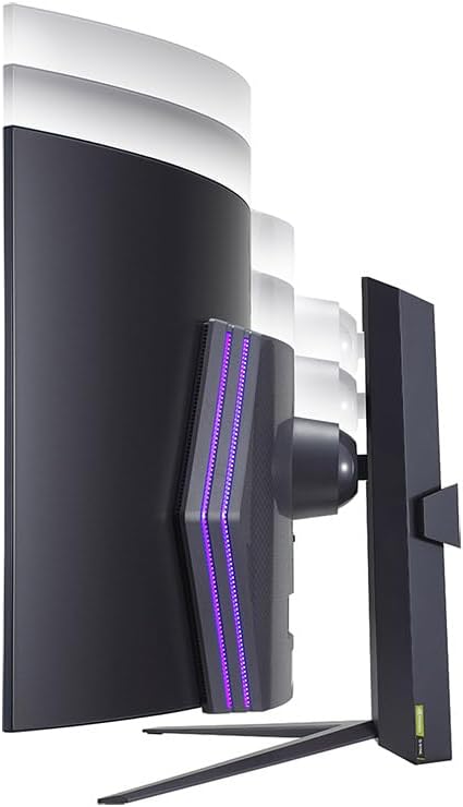 Lg Ultragear Oled 45gr95qe-B – Wqhd Curved Ultrawide Gaming Monitor – 240hz – 0.03ms – 45inch