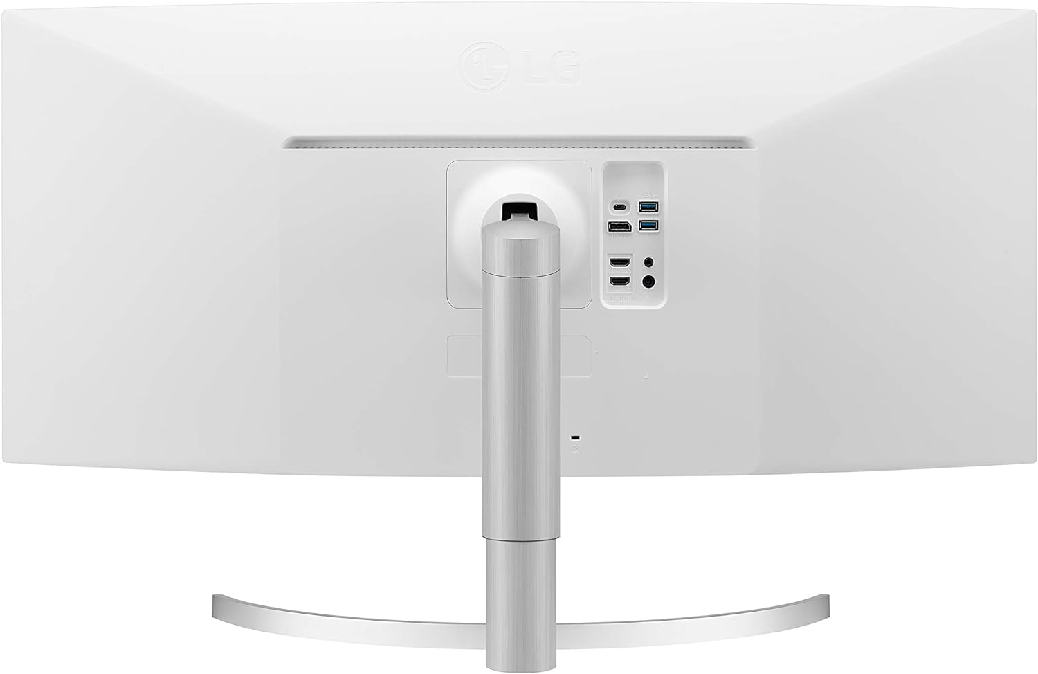 Lg 38wn95c-W Monitor 38" 21:9 Curved Ultrawide Qhd+ (3840 X 1600) Nanio Ips Display, Thunderbolt 3, 1ms Response Time, 144hz Refresh Rate, Nvidia G-Sync, Amd Freesync -White/Silver