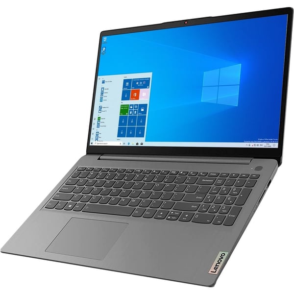 Lenovo 3 15itl05 Core I3-1115g4 256gb Ssd 4gb 15.6" Win11 S Artic Gray (Eng/Arabic) , 82h8018gax