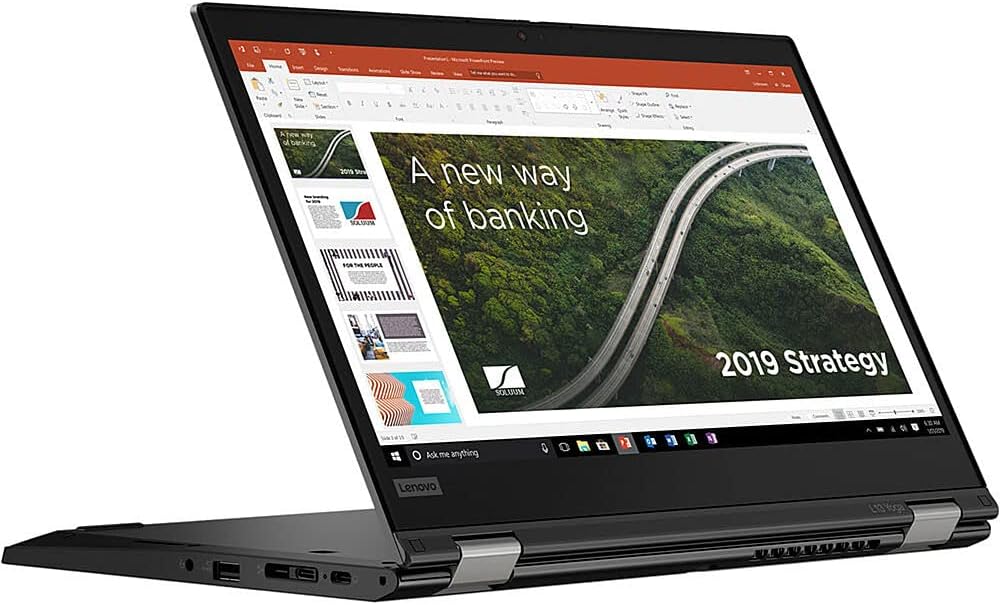 Lenovo Thinkpad L13 Yoga Gen 2 Core™ I5-1135g7 512gb Ssd 8gb 13.3" (1920x1080) Touchscreen Win11 Pro Backlit Keyboard Fp Reader Thinkpad Pen Pro