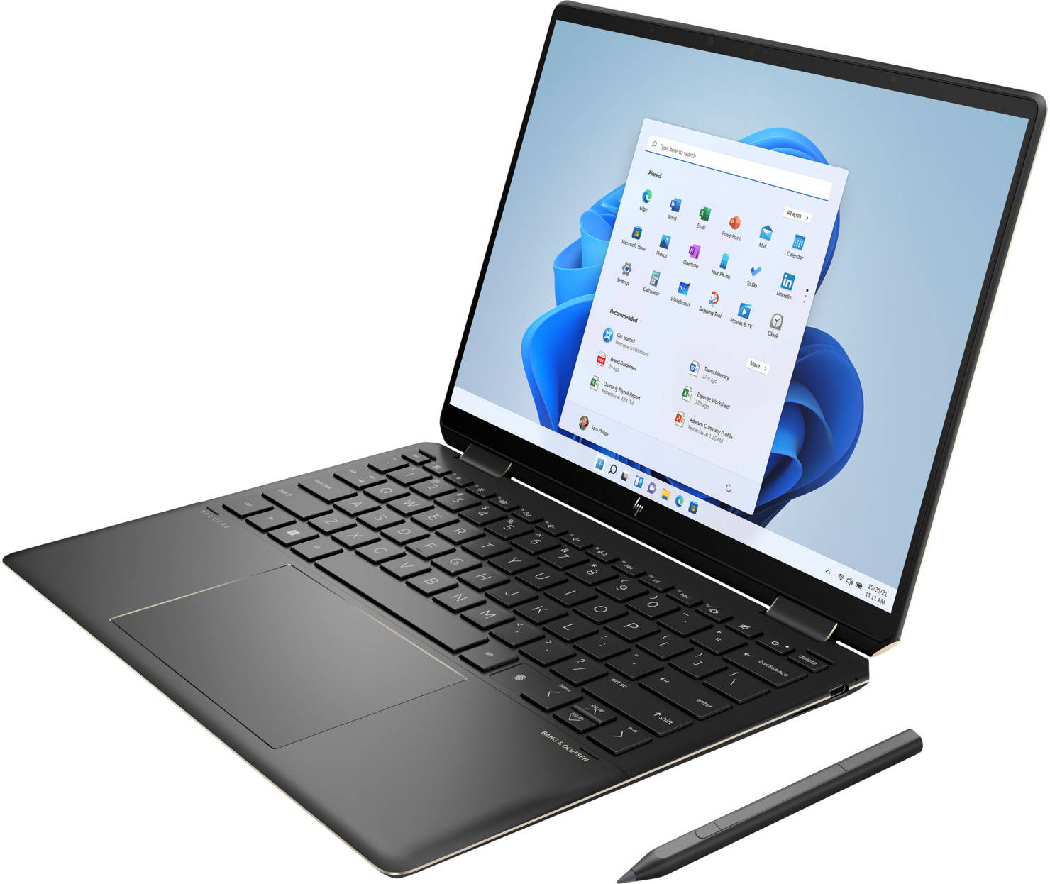 Hp Spectre X360 14-Ef0013dx I7 1255u 1.7ghz 1tb Nvme 16gb 13.53k2k Wlan Bt Bl Pen Cam Nightfall Black