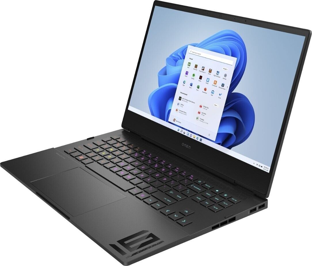 Hp Omen Gaming 16-K 0033 Dx C-I9-12900h 16gb Ram 1tb Ssd 16.1" Qhd 6gb Rtx3060 Windows 11 Eng Black, 74s79ua#Aba