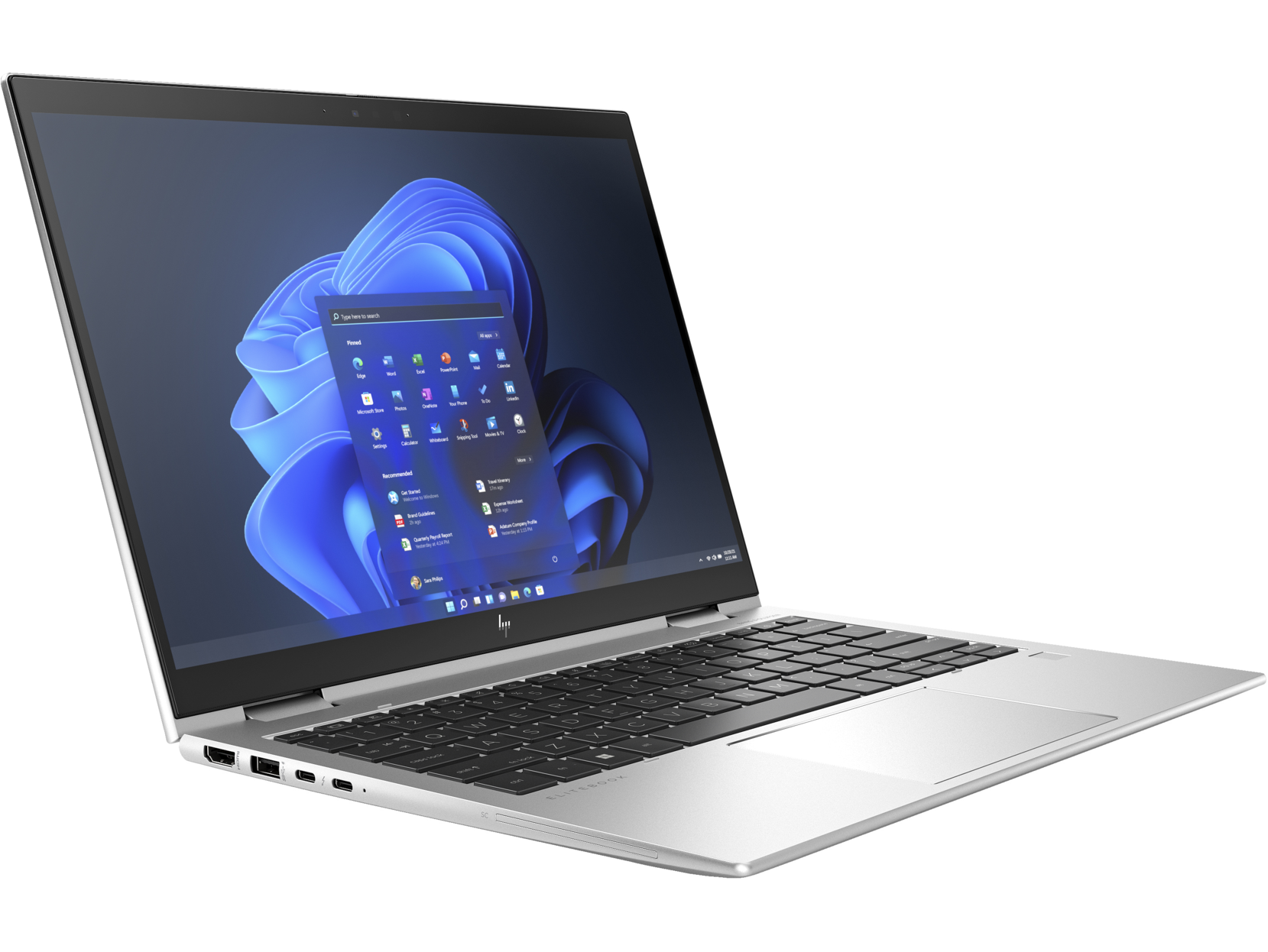 Hp Elitebook X360 830 G9 2-In-1 Core™ I7-1255u 512gb Ssd 16gb 13.3" (1920x1200) Touchscreen Win10 Pro Backlit Keyboard Fp Reader