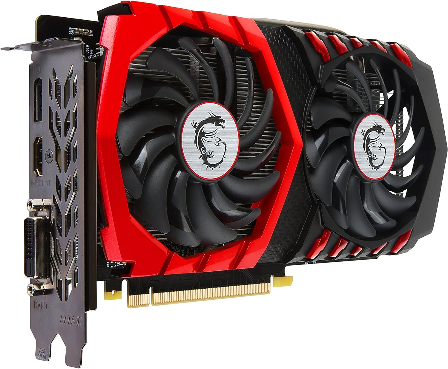 Msi Geforce Gtx 1050 Ti Gaming X 4gb 128-Bits Gddr6 Pci Express X16 3.0 Graphics Card : Displayport 1.4a, Hdmi, Dl-Dvi-D, Nvidia® G-Sync, Torx 2.0 Fan, Twin Frozr Vi Heat Pipes