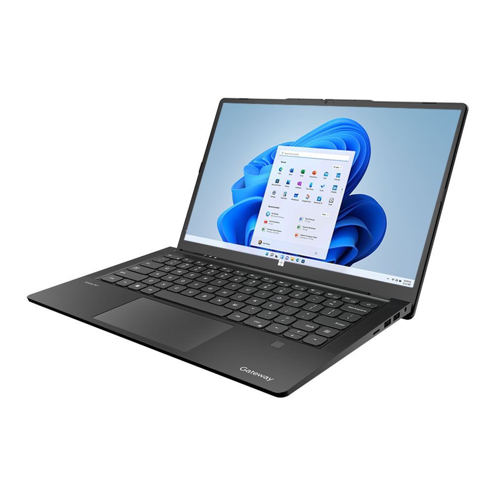 Gateway Gwtc71427 Ultra Slim Core™ I7-1255u 512gb Ssd 8gb 14.1" (1920x1080) Touchscreen Win11 Black Fp Reader