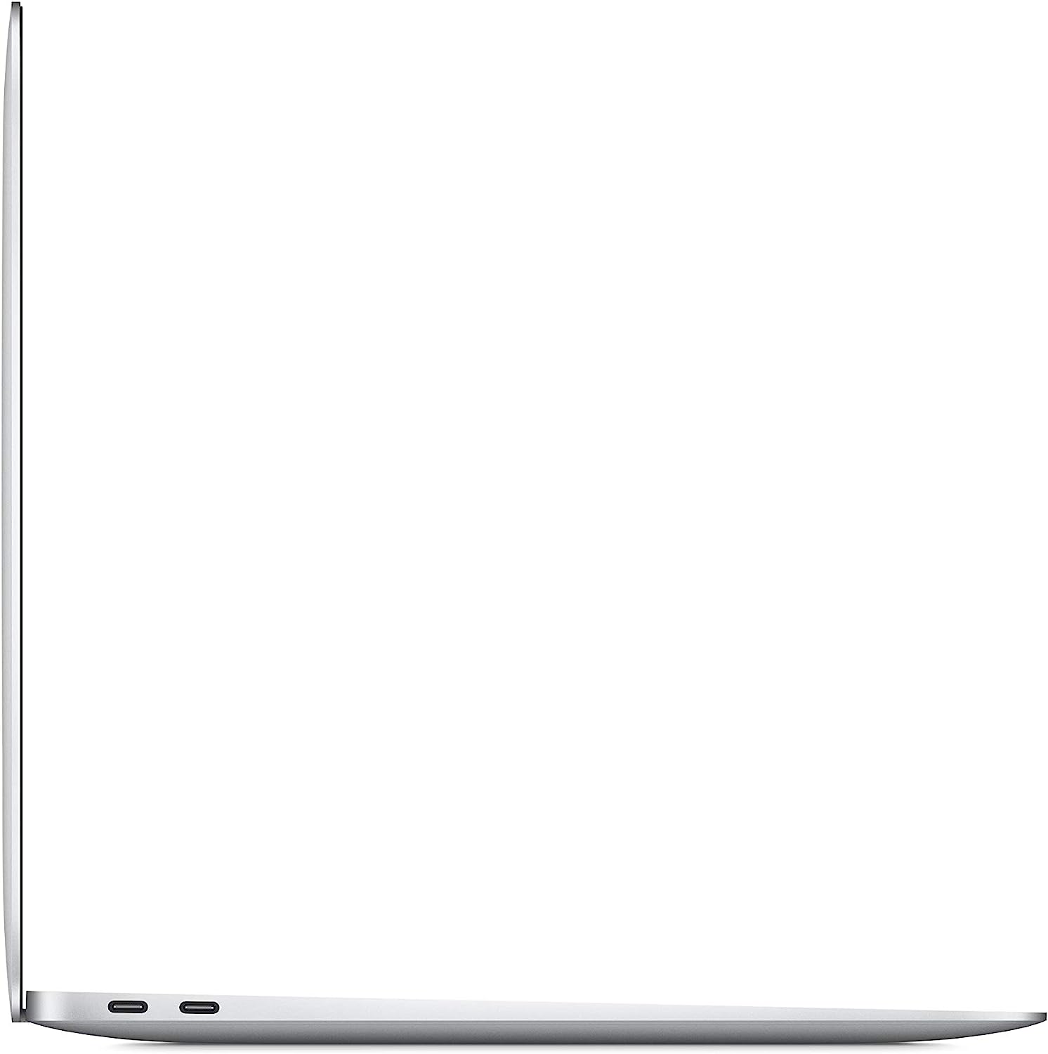 Apple Macbook Air M1 Chip 8-Core 256gb Ssd 8gb 13.3" (2560x1600) Retina Display Macos Big Sur 11.0 Silver Backlit Keyboard
