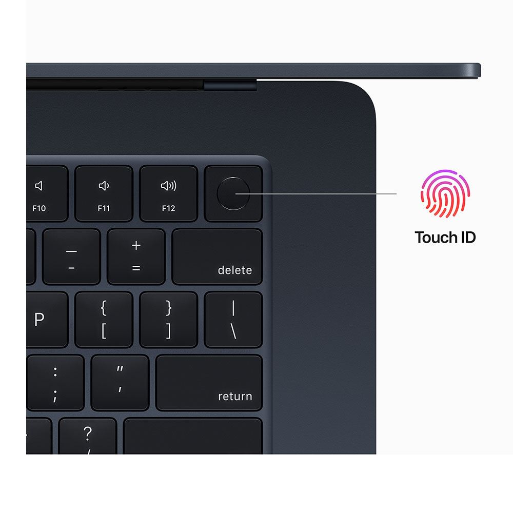 Apple Macbook Air 2023 M2 Chip 8-Core With 10-Core Gpu 256gb Ssd 8gb 15.3" (2880x1864) Liquid Retina Macos Midnight Backlit Keyboard