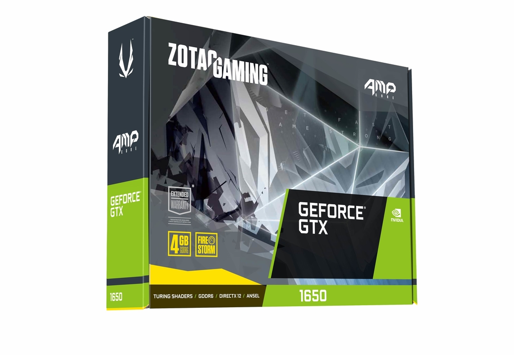 Zotac Gaming Geforce Gtx 1650 Amp Core 4gb 128 Bit Gddr6 Pci Express 3.0 X16 Graphics Card : 1 X Dp 1.4, 1 X Hdmi 2.0b, 1 X Dl-Dvi-D