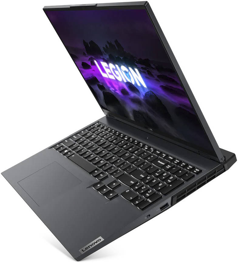 Lenovo Legion 5 Pro 16ach6h Gaming Amd Ryzen️ 7 5800h 512gb Ssd 16gb 16" Wqxga Ips 165hz Free Dos Rtx 3060 6gb Strom Gray Backlit Keyboard , 82jq011arm