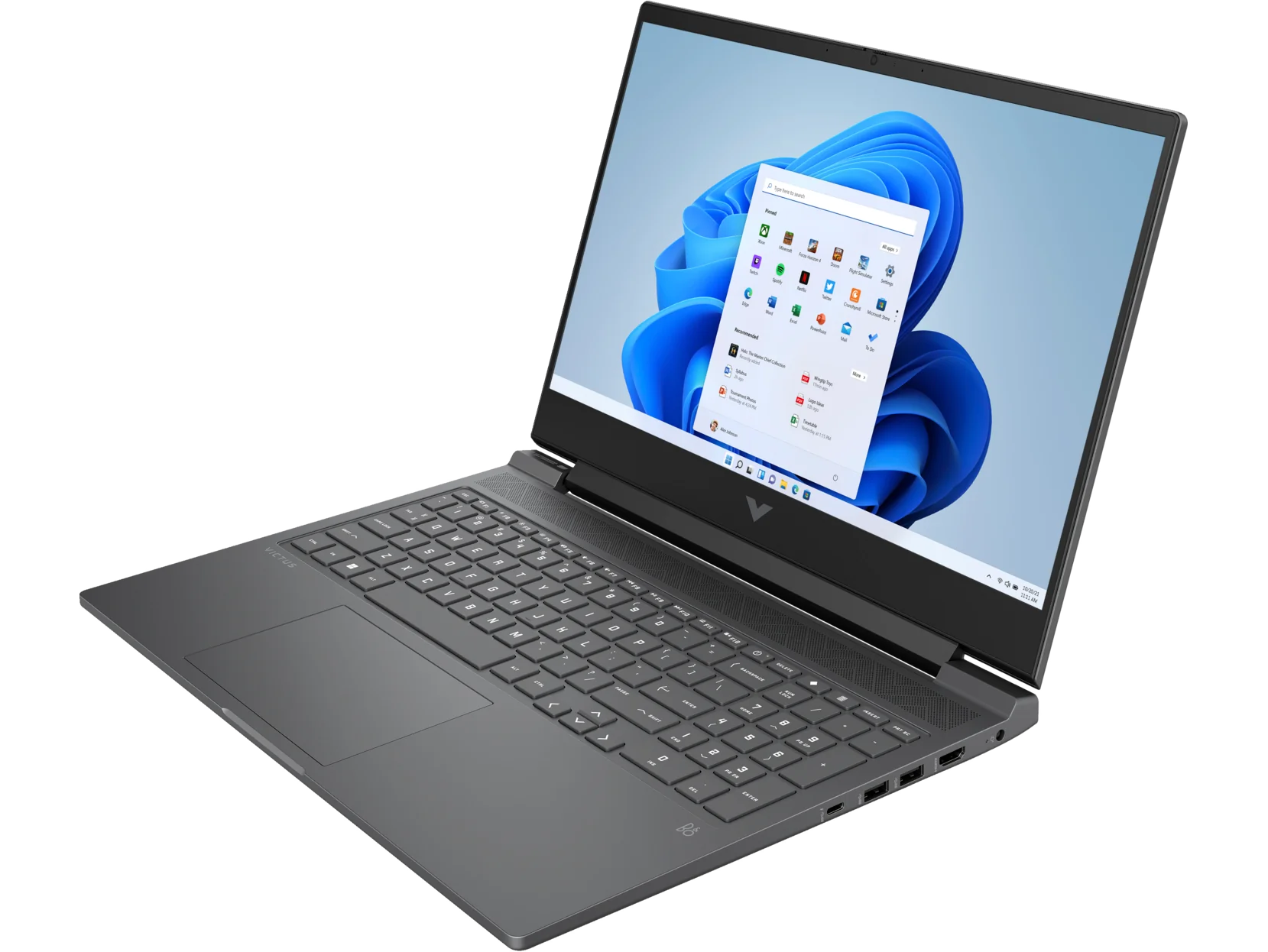 Hp Victus16t-R000 Gaming Core I7-13700h 512gb Ssd 16gb 16" Fhd Ips Free Dos Rtx4070 8096 Backlit Kbd, Mica , 76s93av