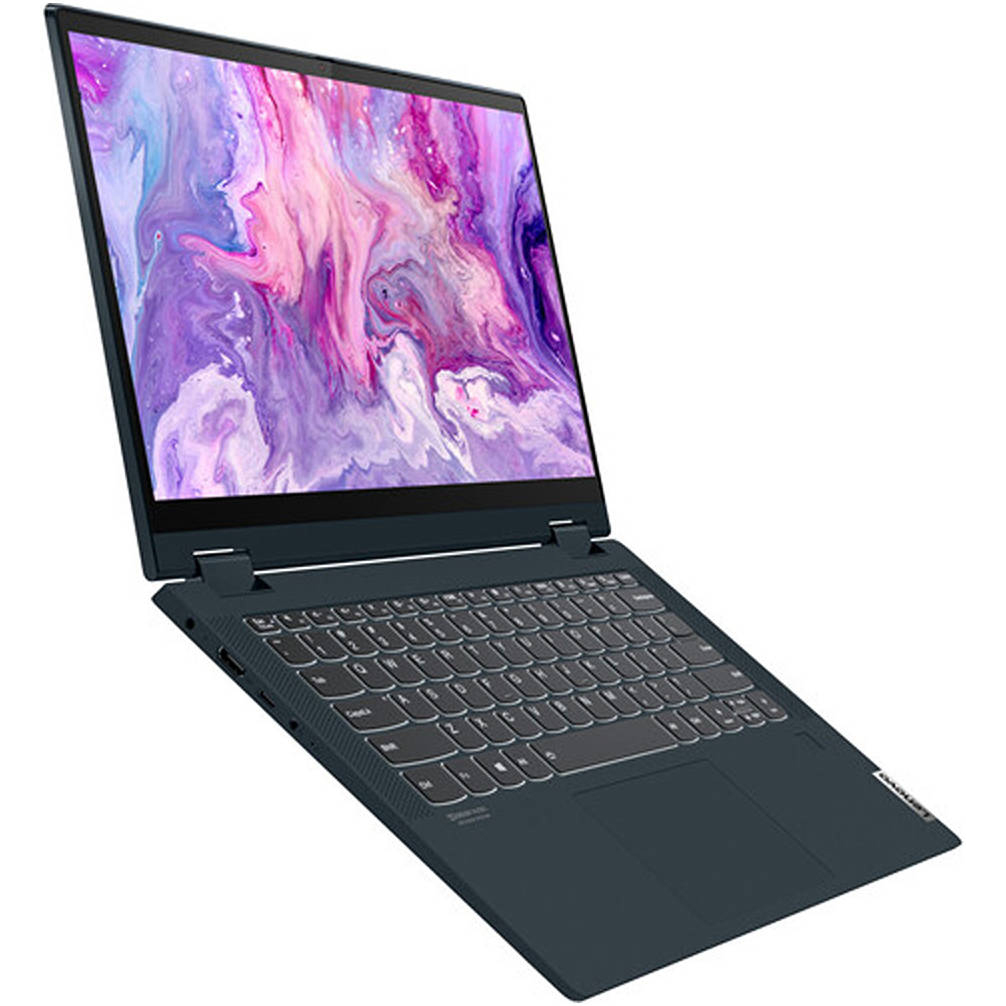 Lenovo FLEX 5 14ALC05 2-IN-1  AMD Ryzen 7 5700U 16GB  512GB SSD 14" *TOUCH* FHD (1920x1080) / Abyss Blue / Backlit Keyboard/ENG. KB WIN 11H - 82HU0158US