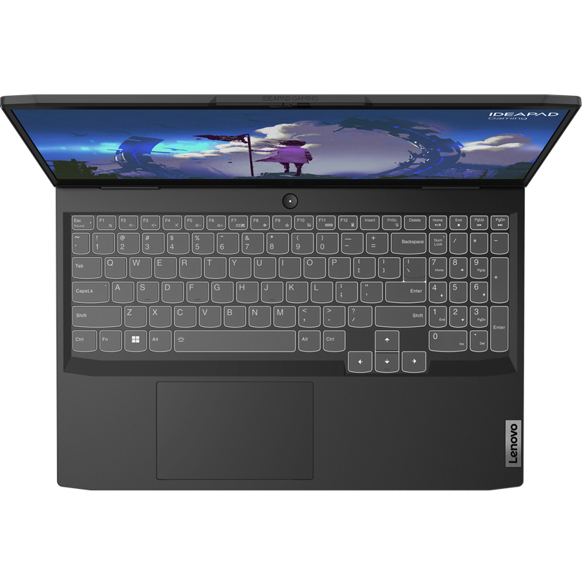 Lenovo 3 15IAH7 GAMING Core i5-12500H  8GB 512GB SSD 15.6" 120Hz FHD (1920x1080) / NVIDIA RTX 3050Ti 4GB / Onyx Gray / Backlit English Keyboard WIN11H - 82S900H6US