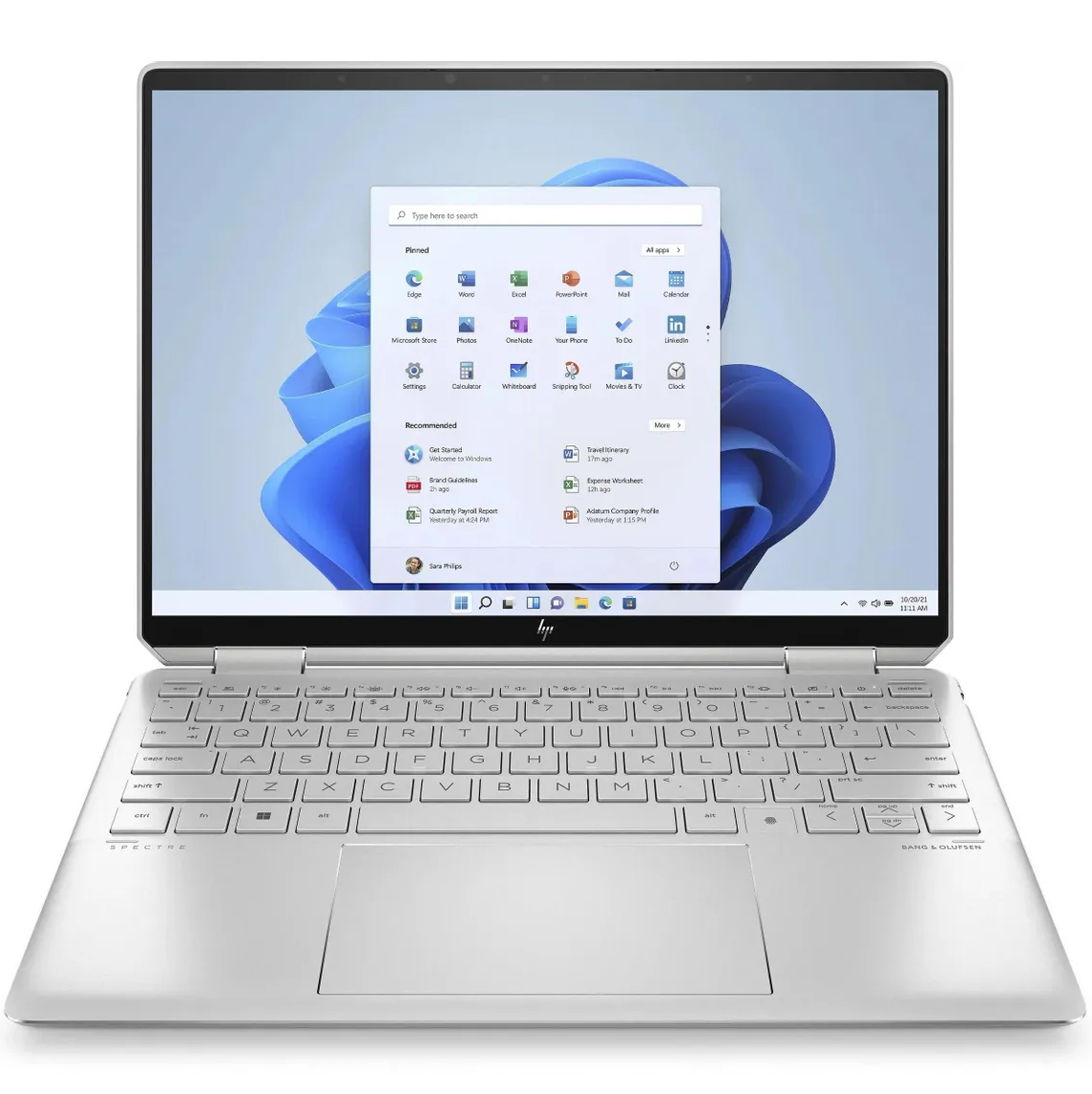 HP Spectre x360 14-ef0018ca W11H-64 i7 1255U 1.7GHz 2TB NVME 16GB 13.5 3k2k WLAN BT BL PEN Cam Rfrbd PC Silver