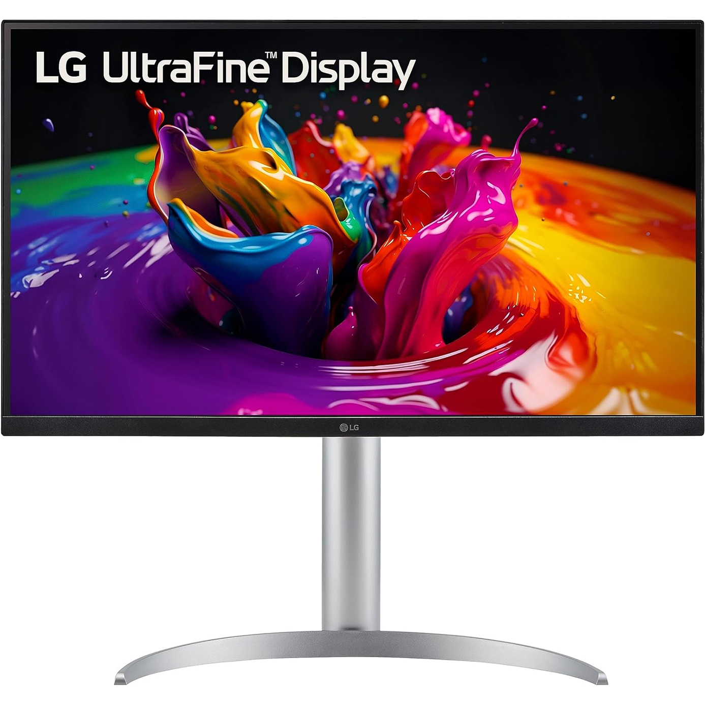 LG 32UN500-W 32 Inch UHD (3840 x 2160) VA Display with AMD FreeSync, DCI-P3 90% Color Gamut, HDR10 Compatibility, and 3-Side Virtually Borderless Design, Silve/White