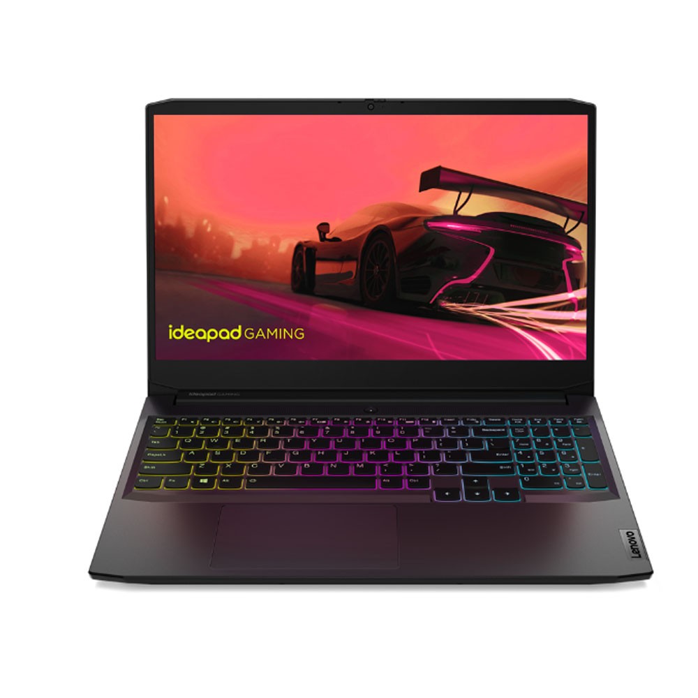 Lenovo IdeaPad 3i 15 ACH6 Gaming Laptop AMD Ryzen 7 5800H 8GB 512GB SSD 15.6" 120Hz FHD (1920x1080) IPS Display / NVIDIA *GeForce RTX 3060 6GB* / Shadow Black/ Backlit Arabic-English KB *DOS* - 82K2020BAX