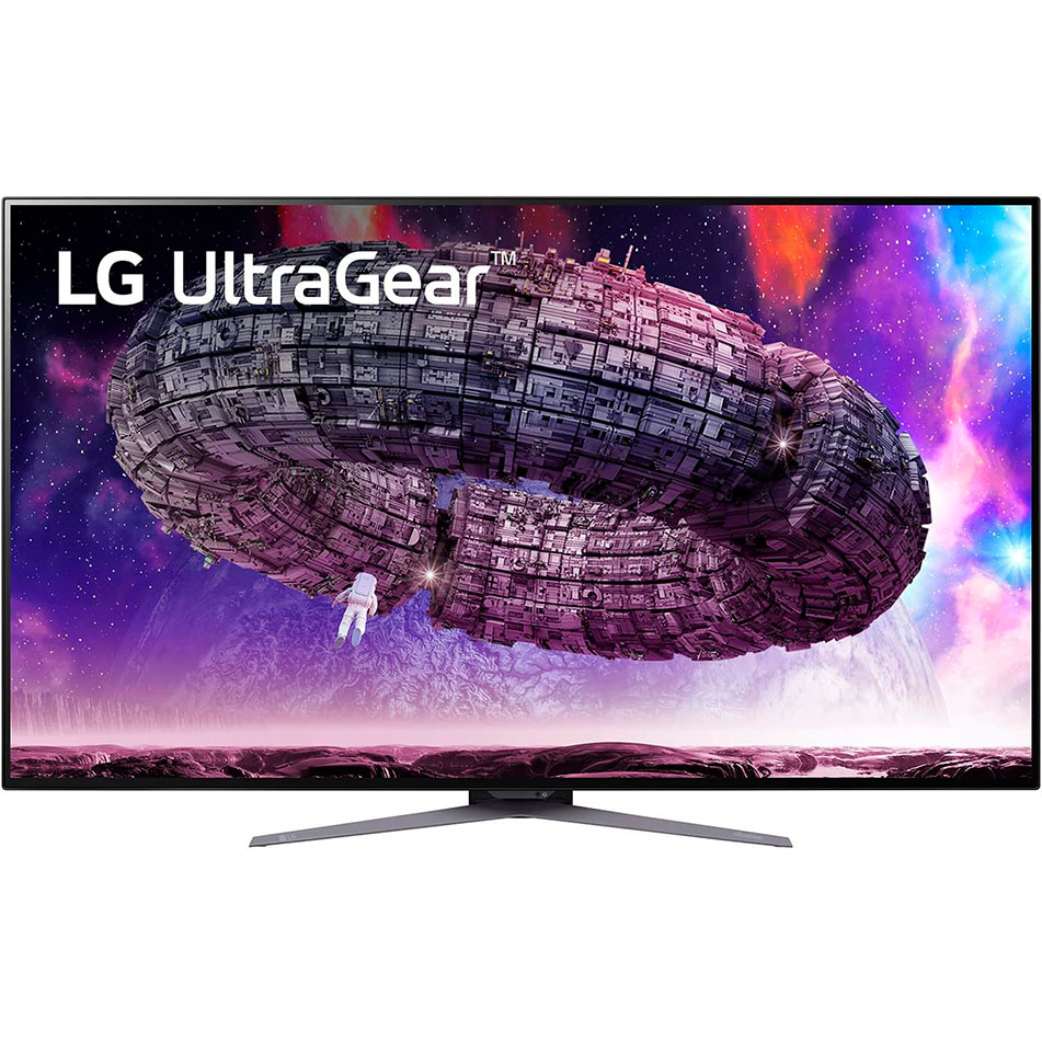 LG 48GQ900 48'' UltraGear 4K UHD OLED Flat Monitor, 120Hz Refresh Rate, 0.1ms Response Time, 16:9 Aspect Ratio, 1.07B Color Depth, 178º Viewing Angle, HDR 10, Black | 48GQ900-B