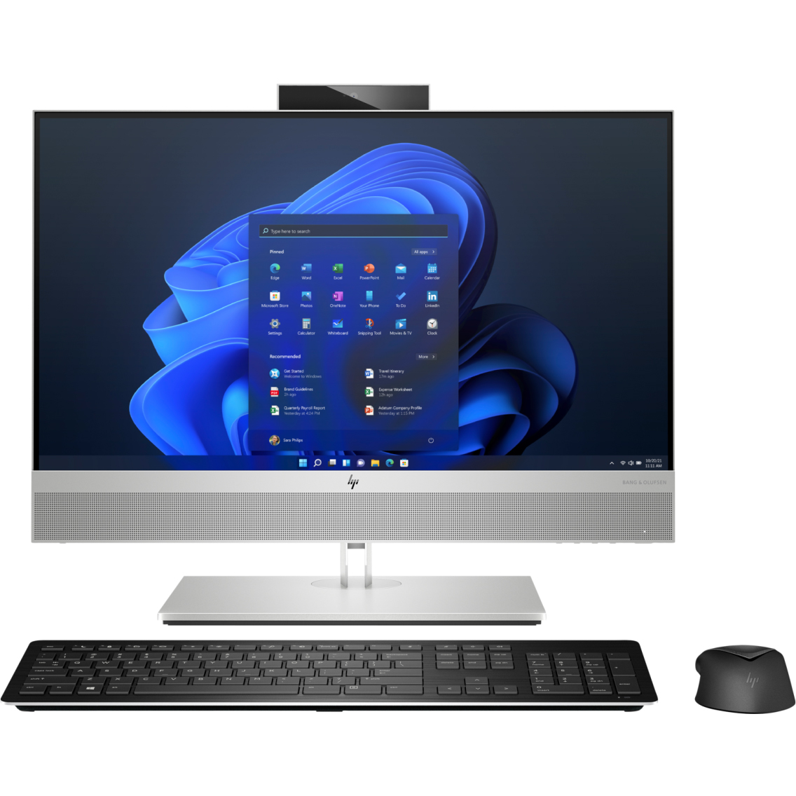 HP EliteOne 800 G6 ALL-IN-ONE Core™ i7-10700 512GB SSD 16GB 23.8" (1920x1080) WIN11 Pro NO WEBCAM Keyboard Mouse