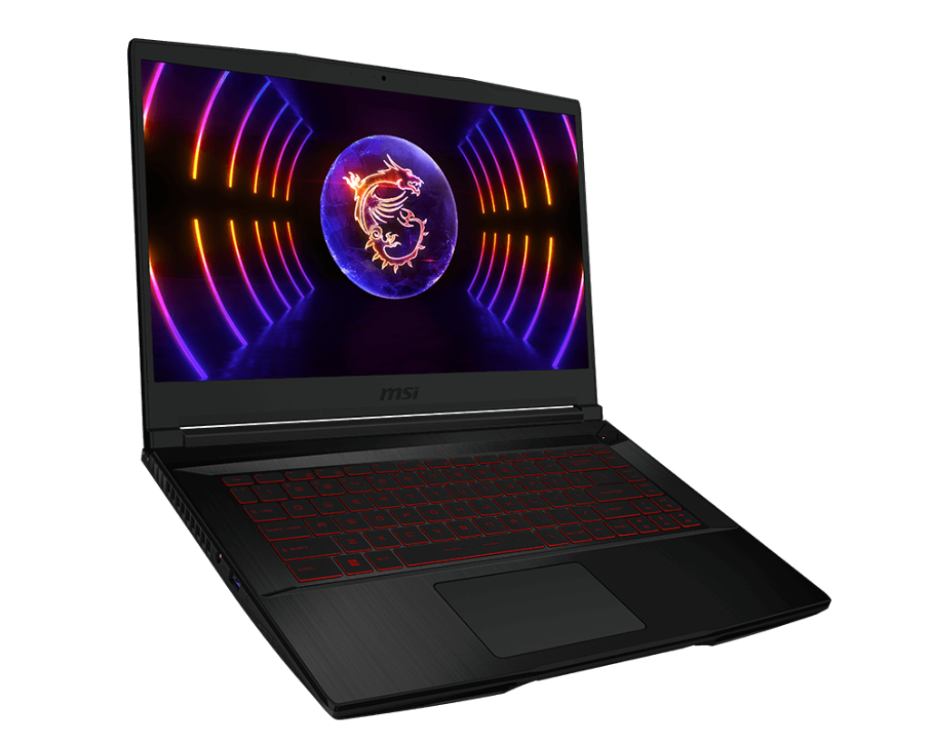 MSI THIN GAMING Core i7-12650H 16GB 512GB SSD 15.6" *144Hz* FHD (1920x1080)/ NVIDIA *GeForce RTX 3050 6GB* / Backlit KB/ ENG.-ARABIC KB DOS - GF63-12UDX-075XAE