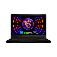 MSI THIN GF63 GAMING Core i7-12650H 512GB SSD 16GB 15.6" 144Hz WIN11 RTX 4050 6GB BLACK Backlit