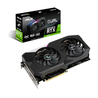 Asus Dual GeForce RTX 3070 V2 OC Edition 8GB 256 Bit GDDR6 PCI Express 4.0 x16 Graphics Card : LHR…
